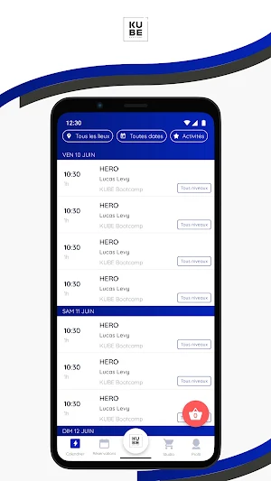 KUBE Bootcamp Screenshot 1