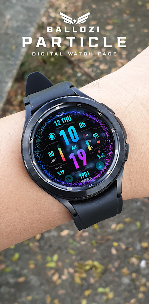 BALLOZI PARTICLE Watch Face Screenshot 1