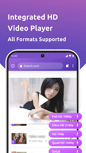 Lotus browser. Discover fun Screenshot 1
