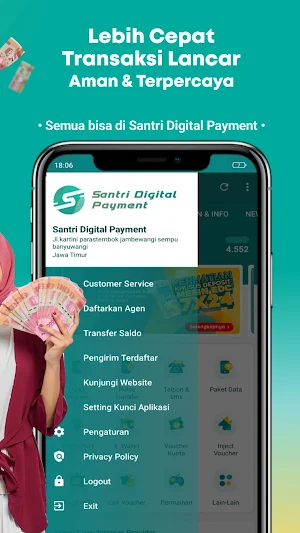 Santri Digital Payment Screenshot 2