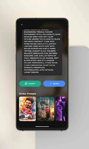 Geminii Prompt- Photo Editor Screenshot 3