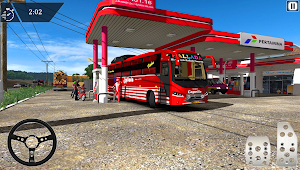 Euro Coach Bus Driving Simulator: Bus Games 3D Screenshot 2