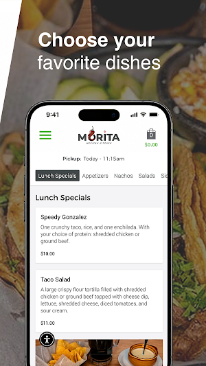 Morita Mexican Kitchen Screenshot 2