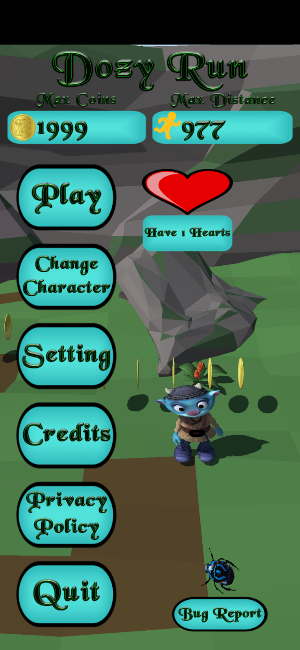 Dozy Run Screenshot 0