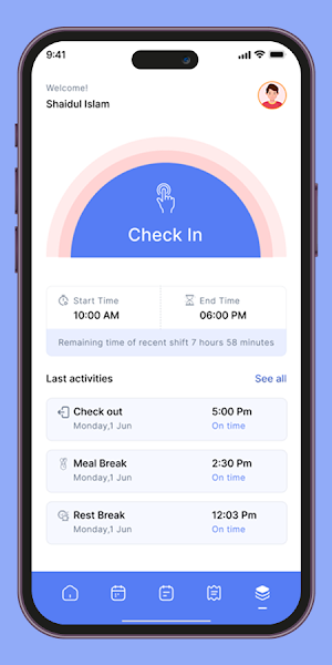 Techflora HRM Screenshot 1