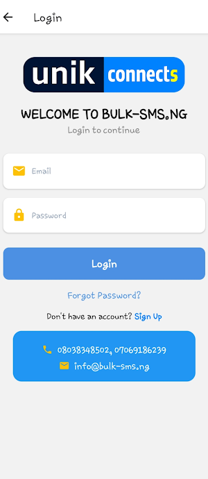 BULK SMS NG Screenshot 0