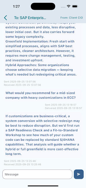 SAP Consulting Services Canada Screenshot 0