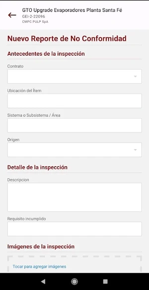 CyDocs Inspecciones Screenshot 3