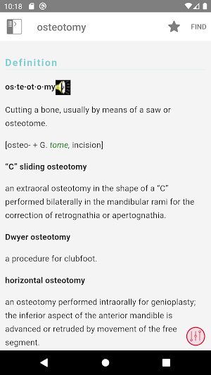 Stedman's Medical Dictionary Screenshot 2