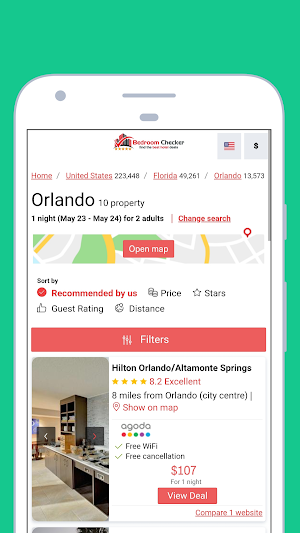 Hotel Deals - Bookings & Discounts Screenshot 2