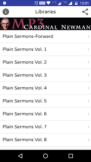 St John Cardinal Newman Catholic Audiobook Sermons Screenshot 2