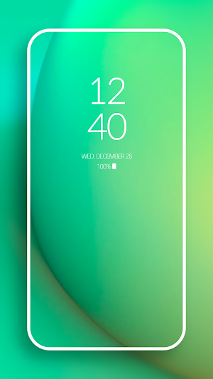 Pantone Green HD Wallpaper Screenshot 2