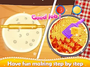 Italian Pizza Maker Cooking Screenshot 2