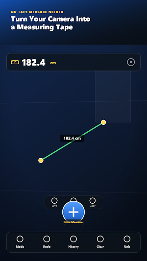 AR Ruler: Tape Measure Camera Screenshot 0