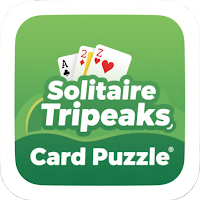 Solitaire Tripeaks card puzzle