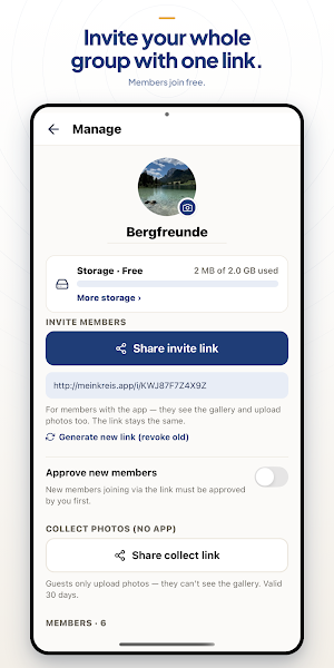 Kreis: Private Photo Groups Screenshot 2