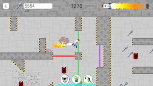 Crazy Rocket - Arcade Game Screenshot 0