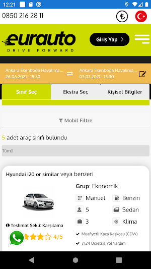 Eurauto Screenshot 1