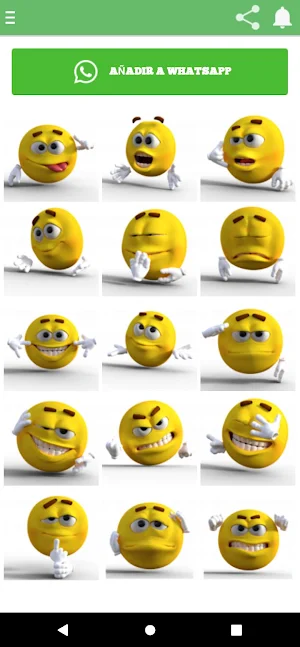 Stickers de la Bola Amarilla Screenshot 1