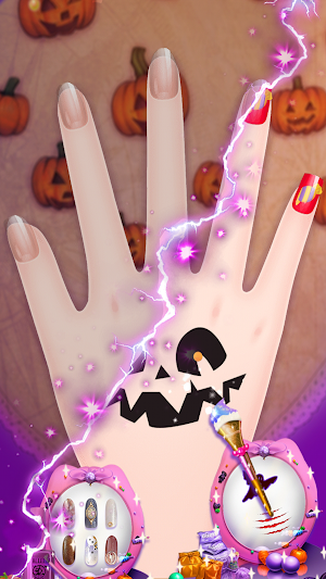 Makeover Game: Halloween Style Screenshot 2