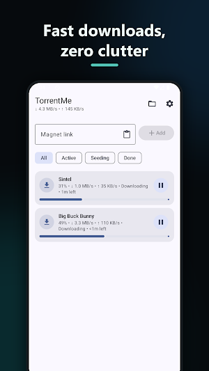 TorrentMe: Torrent Downloader Screenshot 3