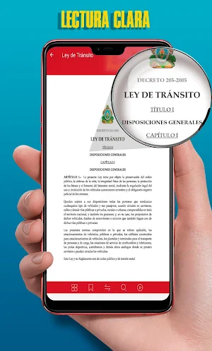 Ley de Tránsito Honduras Screenshot 2