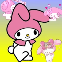 My Melody Stickers For WA