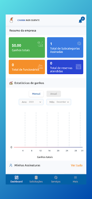 Chama Nós Prestador Screenshot 0