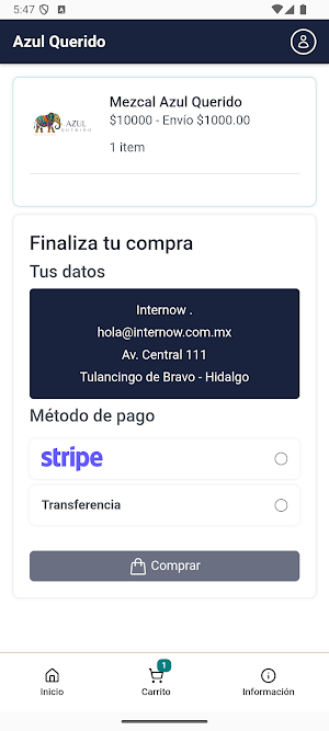 Mezcal Azul Querido Screenshot 3