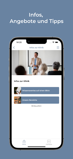 Marbachtalklinik Screenshot 1