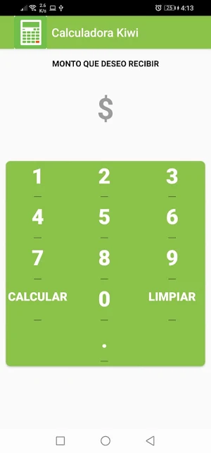 CalculadoraKiWi (Sin Anuncios) Screenshot 0