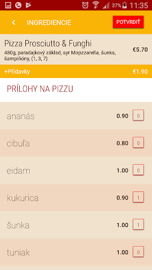 Pizzeria Lucky Bratislava Screenshot 1