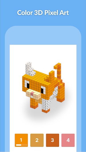 Color 3D Pixel Art Screenshot 0