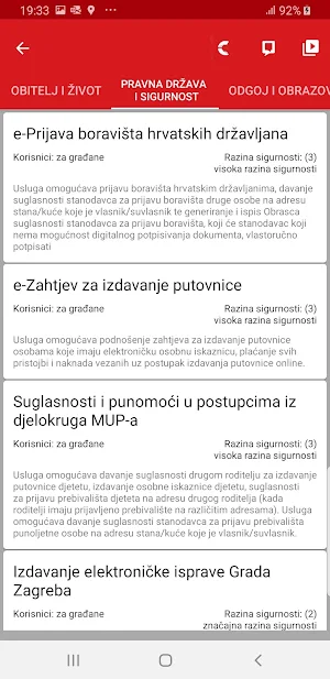 Pomoćnik za sustav e građani Screenshot 3