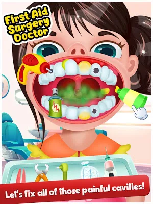 Mouth Care Doctor - Crazy Dentist & Surgery Game Screenshot 2