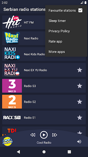 Serbian radio stations Screenshot 1