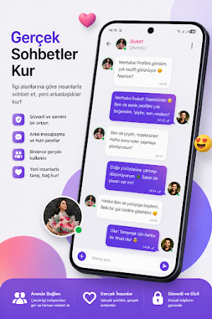 ChatLesh: Sohbet & Arkadaşlık Screenshot 2
