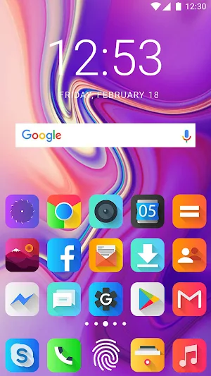 Theme for LG G8 Screenshot 1