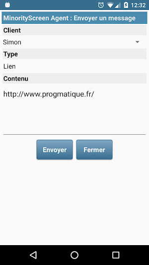 MinorityScreen Agent Screenshot 1