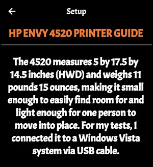 Hp Envy 4520 Printer Guide Screenshot 2