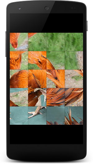 Gamecocks jigsaw for kids Screenshot 2