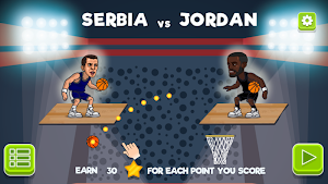Basket Swooshes - basketball game Screenshot 1