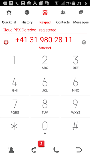 Cloud PBX Screenshot 1