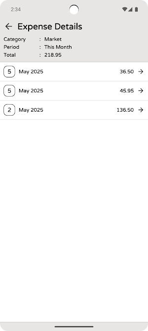 My Wallet - Incomes & Expenses Screenshot 2