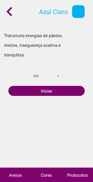 Cromoterapia Silvia Mobille Screenshot 0