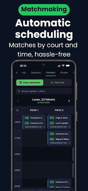 FenixPlay – Padel Tournaments Screenshot 2