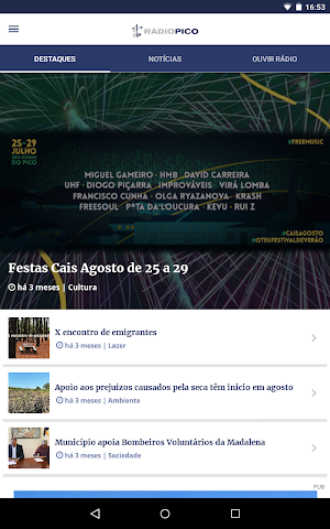 Rádio Pico Screenshot 3
