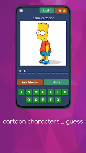 CARTOON CHARACTERS _ GUESS Screenshot 0