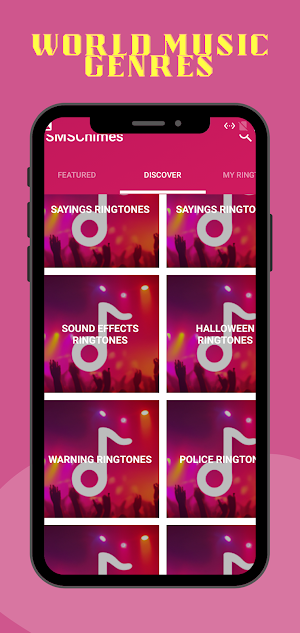 SMSChimes: SMS Ringtones Screenshot 2