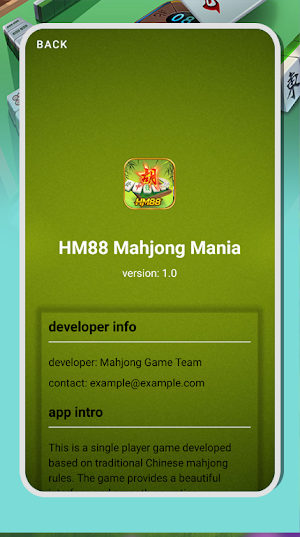 HM88 Mahjong Mania Screenshot 2